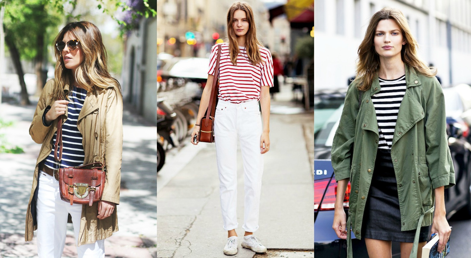 21 cách để biến 1 chiếc áo thun kẻ sọc hợp mọi hoàn cảnh