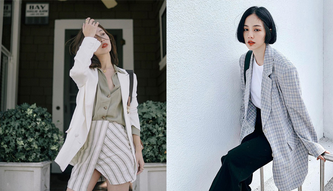Tránh gió cuối năm với những kiểu phối blazer chất lừ