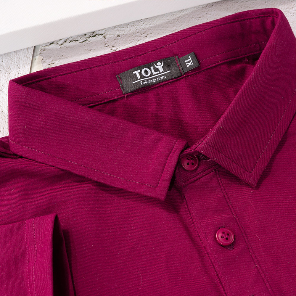 Áo PoLo Nữ - Màu Tím Nho - PLM24
