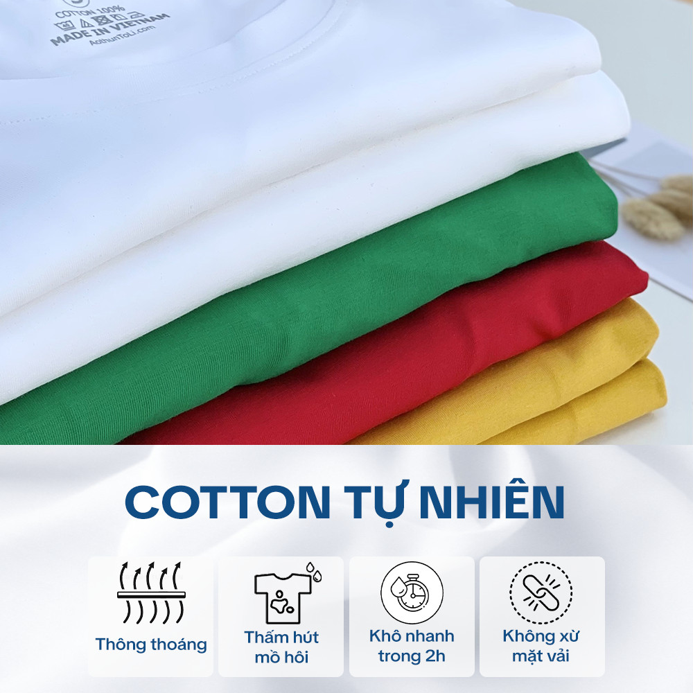 Áo thun nữ Cotton in màu Xanh Lá 04bP-PAR