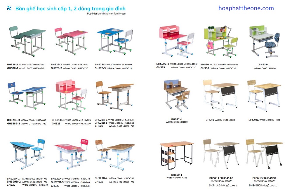 catalogue-ban-ghe-hoc-sinh-the-one-1