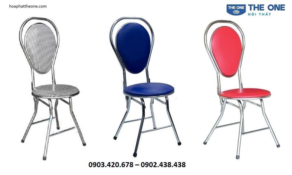 Ghế Gấp G02 đa dạng về chất liệu khung