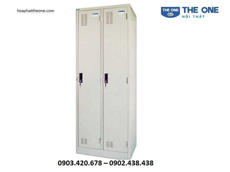 Tủ Locker Sắt TU981-2K có thiết kế đơn giản, gọn nhẹ