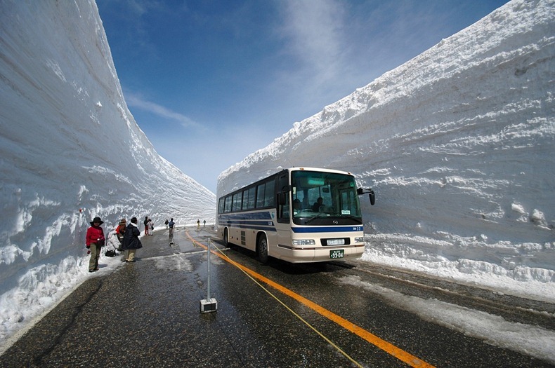 Đường tuyết ở Nhật Bản