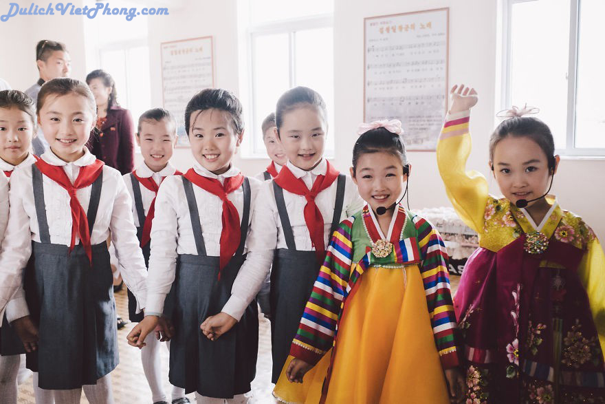 Cuộc sống bình yên của những đứa trẻ Triều Tiên