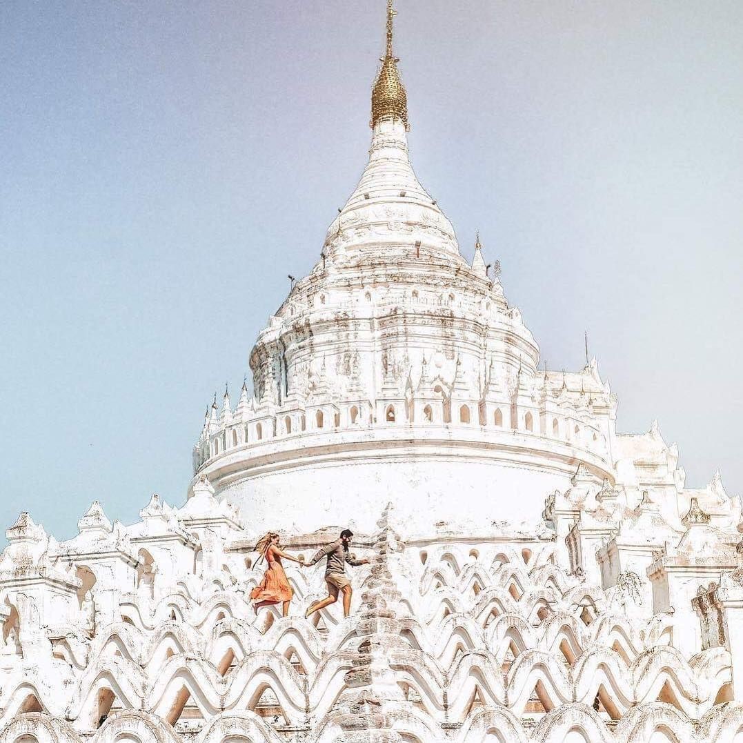 Khám phá ngôi chùa “trắng xóa” giữa lòng Mandalay