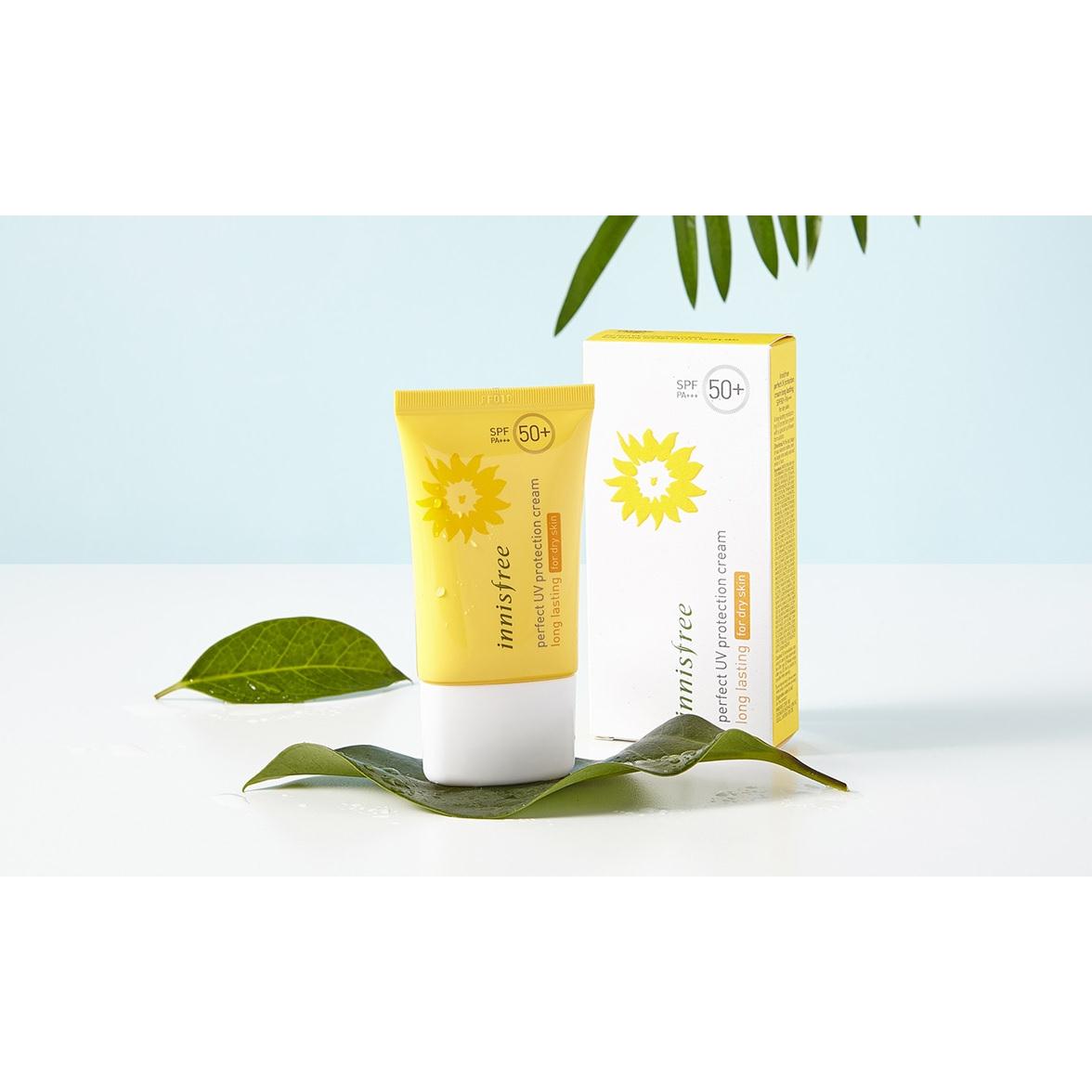 Kem Chống Nắng Innisfree Perfect Uv Protection Cream Long Lasting For Dry Skin