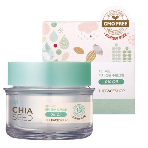 The Face Shop Chia seed sebum control moisture cream BIG SIZE 100ml