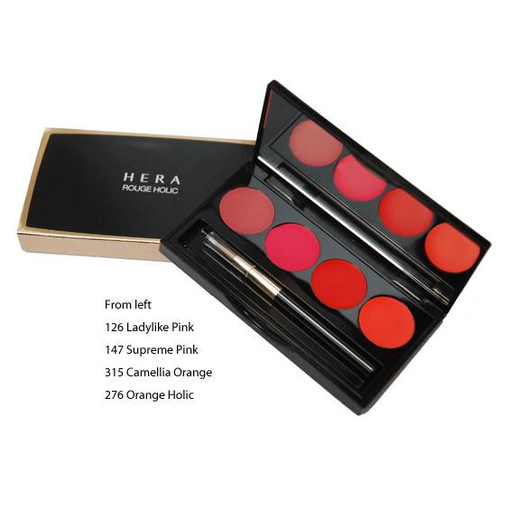 SET SON 4 Ô HERA ROUGE HOLIC PALETE