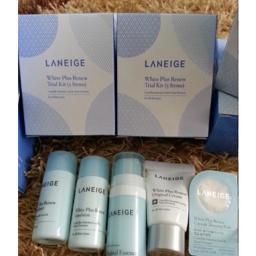 Laneige white plus renew trial kit