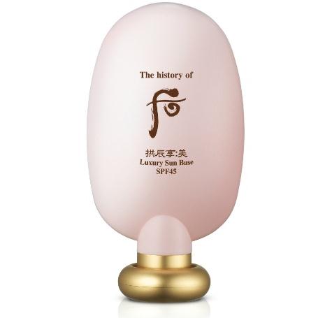 The history of Who Gongjinhyang Mi Luxury Sun Base SPF45,PA++ [후] 공진향 미 럭셔리 선베이스 SPF45, PA++ 45ml