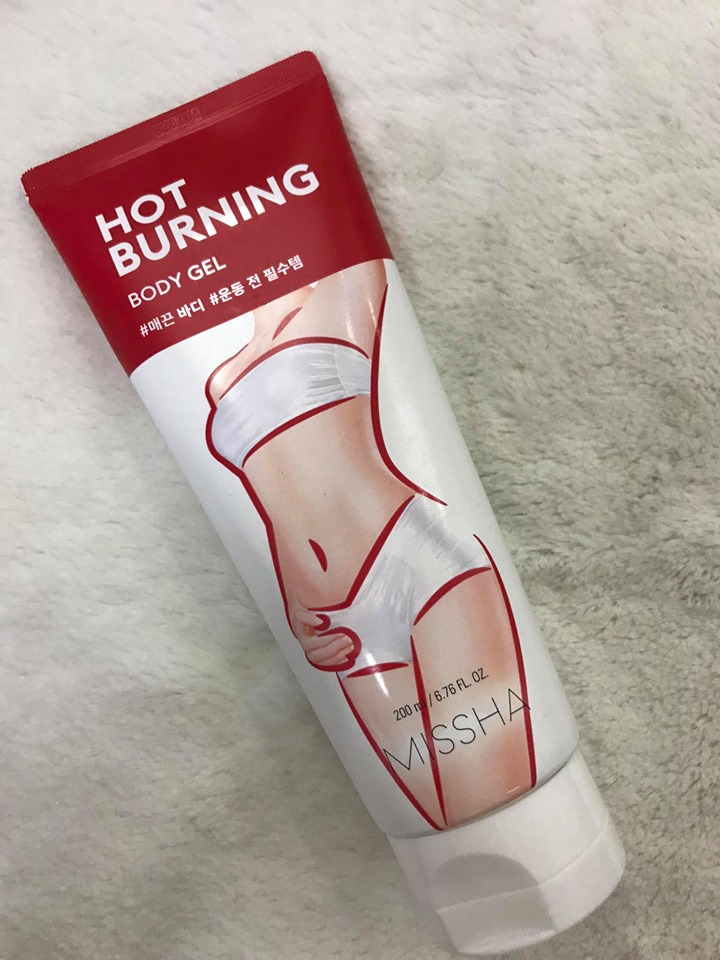 Gel tan mỡ bụng thon dáng Missha Hot Burning Gel