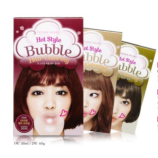 Nhuộm bọt Etude Buble hair coloring