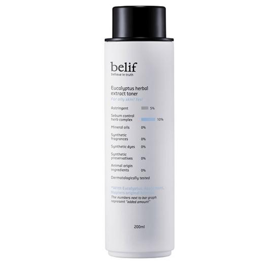 Nước cân bằng da BELIF Eucalyptus herbal extract toner 200ml