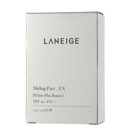 LANEIGE Sliding Pact EX (White Plus Renew) [라네즈] 슬라이딩 팩트EX [화이트 플러스 리뉴] SPF50+/PA+++ 13g