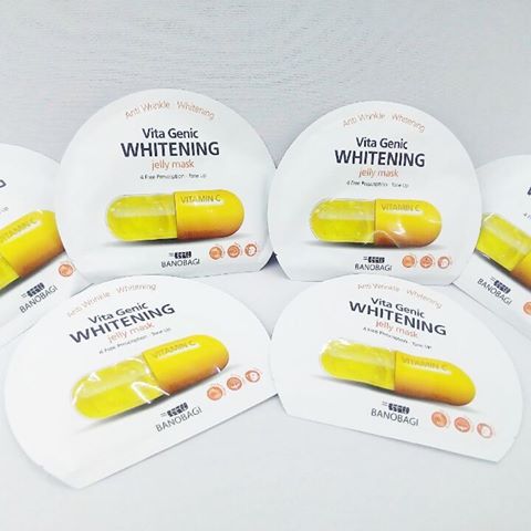 Mặt nạ giấy viên thuốc BNBG Vita Genic Whitening Jelly Mask