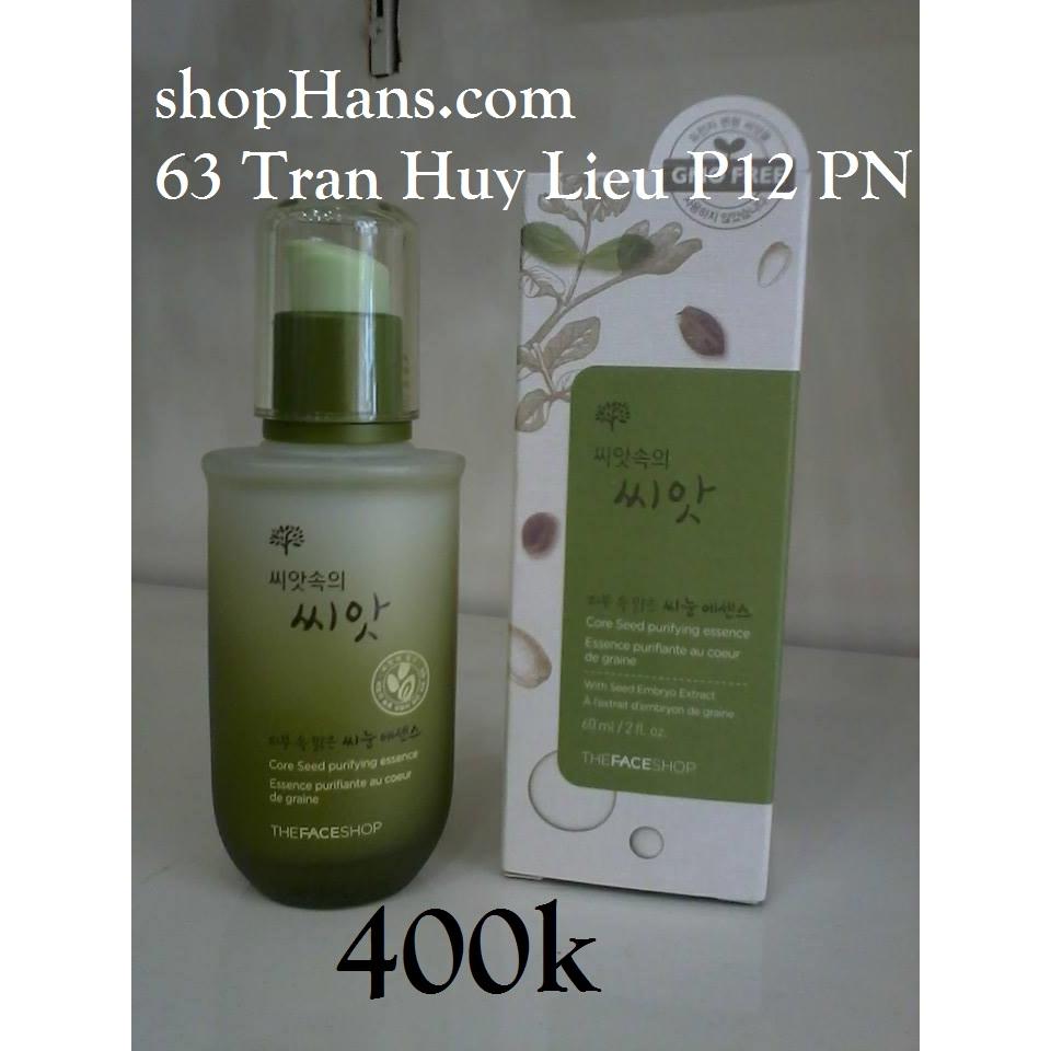 Tinh chất dưỡng da Core Seed Purifying Essence 60ml