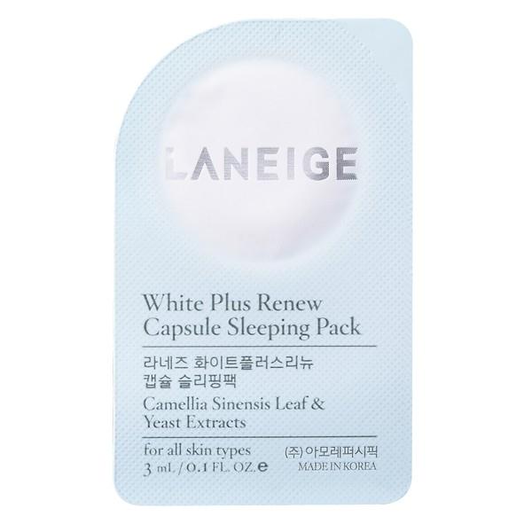 (Sample) Laneige white plus renew capsule sleeping pack 3ml