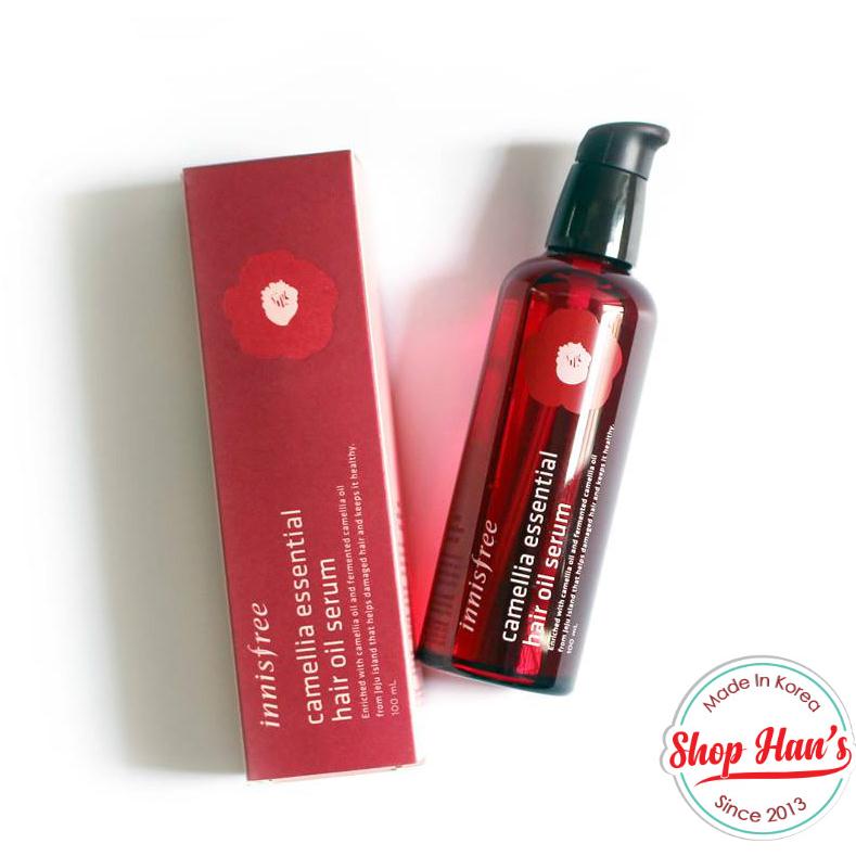 Tinh Chất Dưỡng Tóc Innisfree  Camellia Essential Hair Oil Serum