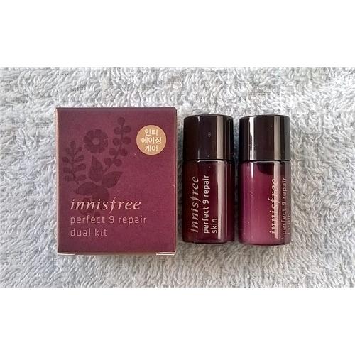 BỘ KIT CHỐNG LÃO HÓA INNISFREE PERFECT 9 REPAIR DUAL KIT