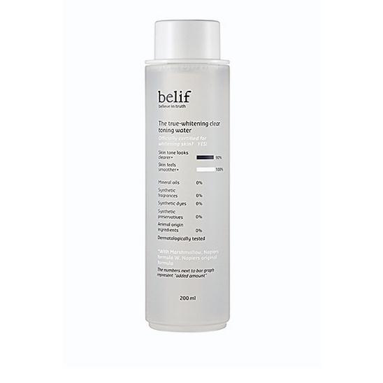 BELIF The true whitening clear tening water 200ml