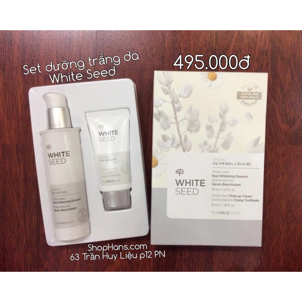 The Face Shop- Whitening essence & finisher set 50ml+ 32ml