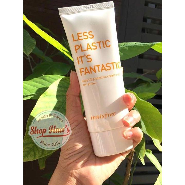 Kem Chống Nắng Innisfree Daily UV Protection Cream Mild phiên bản GREEN DAY LIMITED