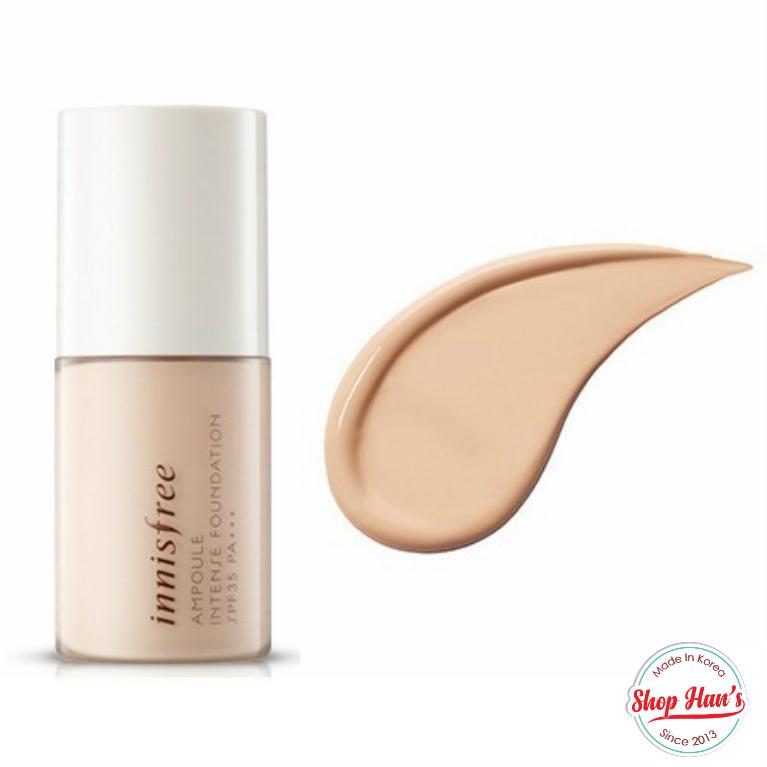 Kem nền Innisfree  AMPOULE INTENSE FOUNDATION