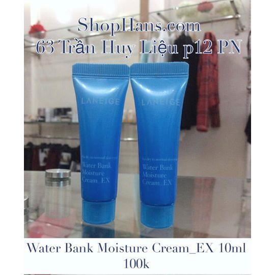 (Sample) Laneige water bank moisture cream ex 10ml