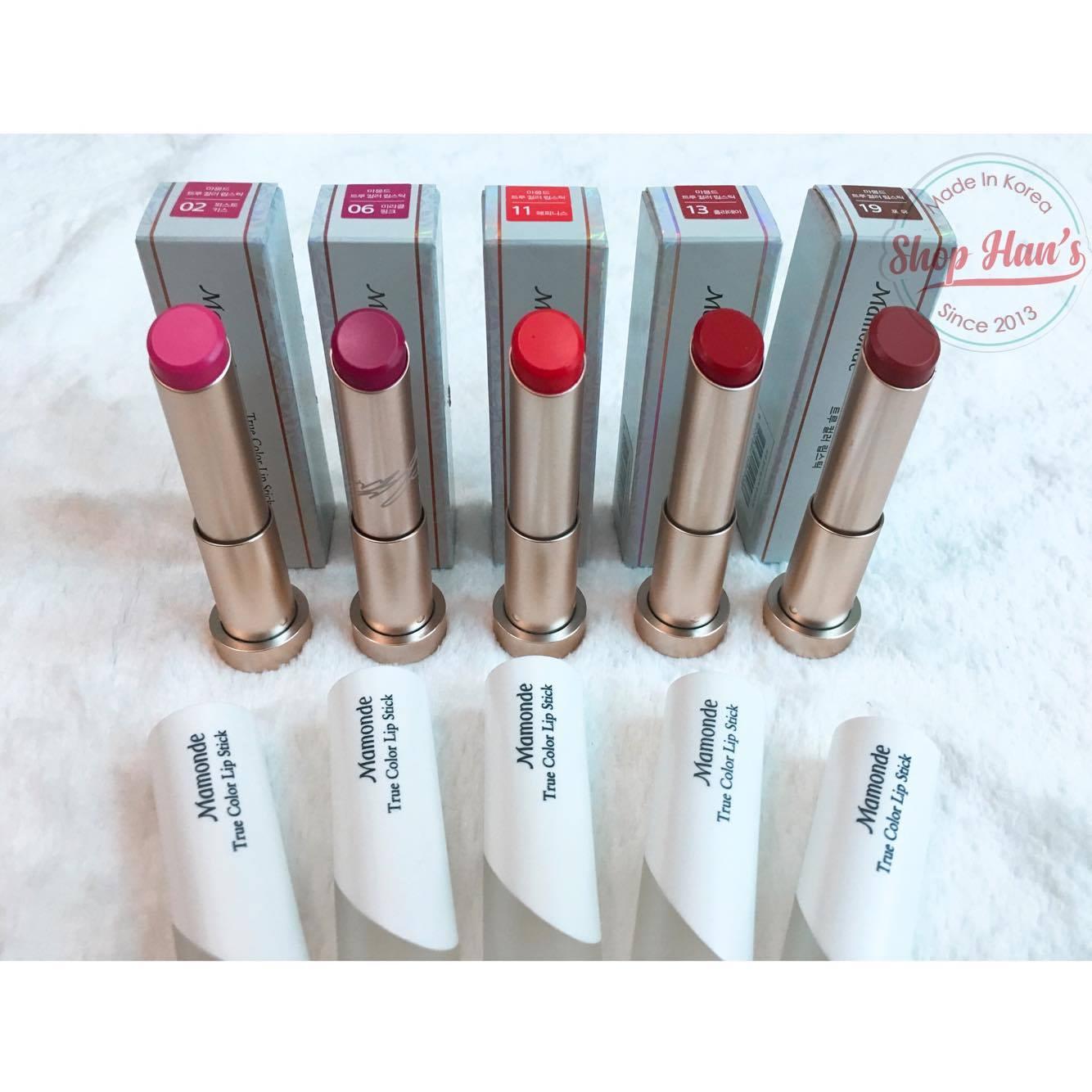 SON MÀU MAMONDE TRUE COLOR LIPSTICK