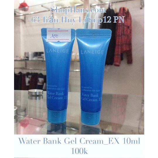 (Sample) Laneige water bank gel cream ex 10ml