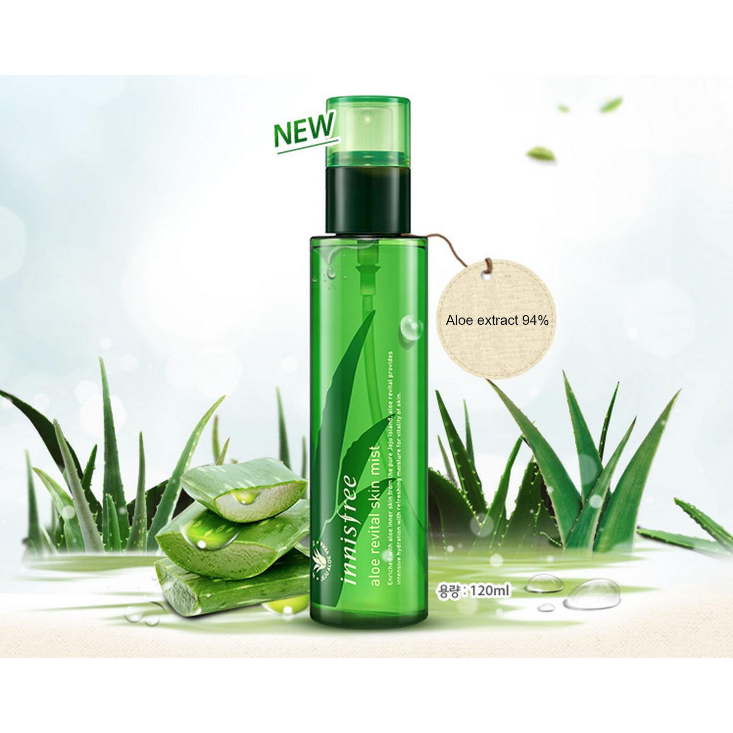 Xịt Khoáng Lô Hội Innisfree Aloe Revital Mist