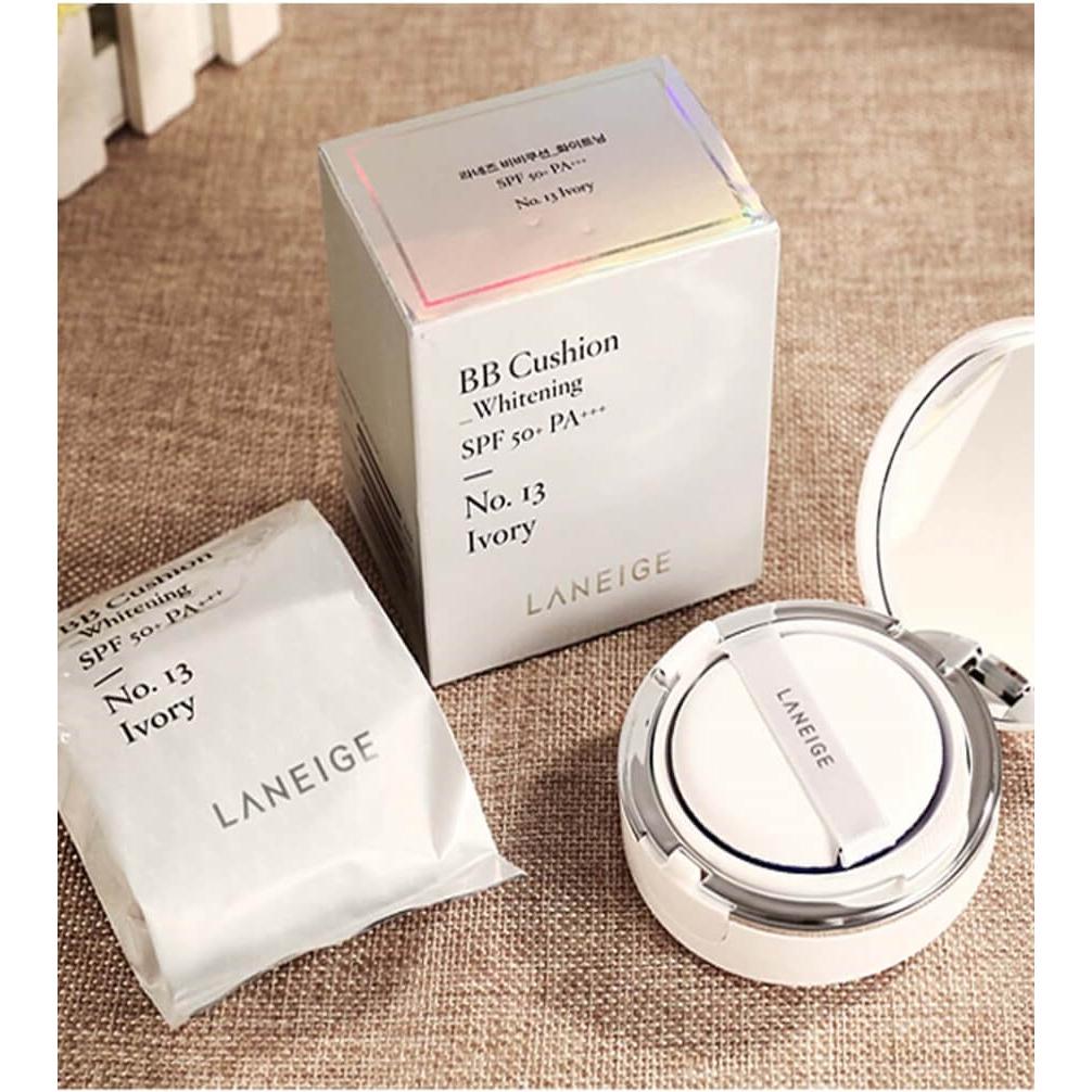 Nhìn chung, các dòng sản phẩm phấn nước Laneige và phấn phủ nói riêng đều được đầu tư rất kỹ lưỡng về mặt thiết kế Nhìn chung, các dòng sản phẩm phấn nước Laneige và phấn phủ nói riêng đều được đầu tư rất kỹ lưỡng về mặt thiết kế