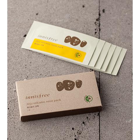 Miếng  Dán Trị Mụn Đầu Đen Innisfree Jeju Volcanic Nose Pack