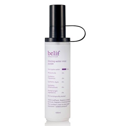 Xịt khoáng BELIF Glazing water mist purple 100ml