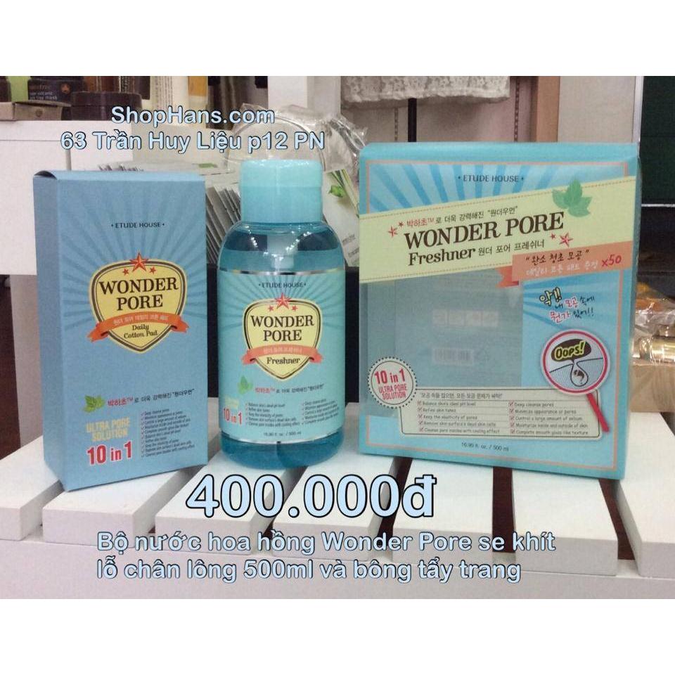 Etude Wonder Pore Freshener 10in1 BIG SIZE 500ml