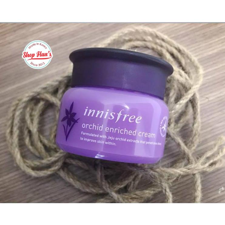 Kem dưỡng da chống lão hóa Innisfree Enriched Orchid Cream