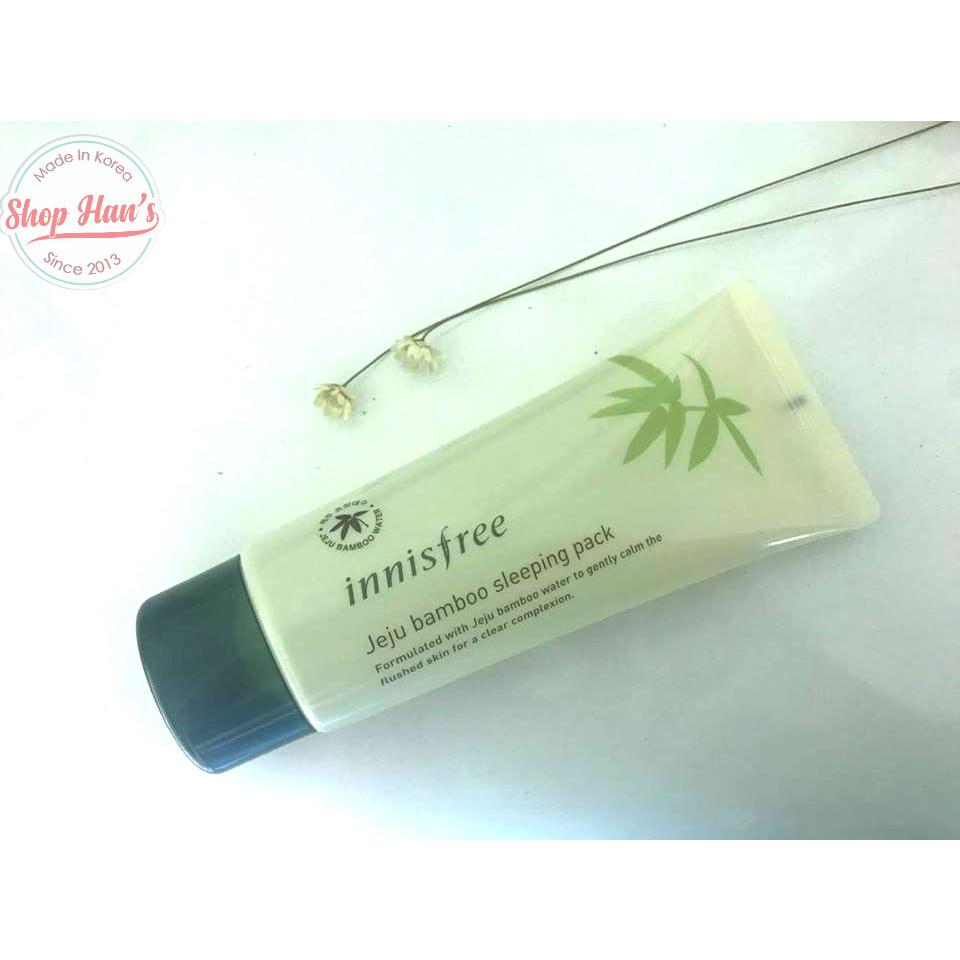 Mặt Nạ Ngủ Innisfree  Jeju Bamboo Sleeping Pack