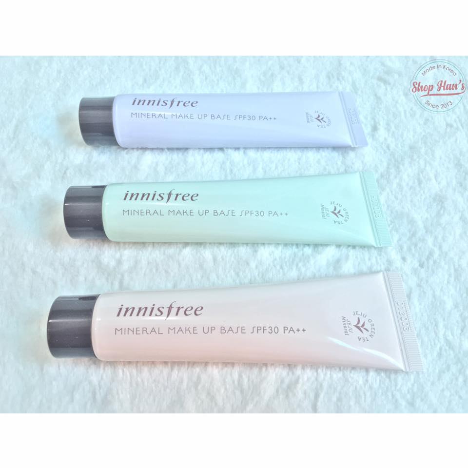 Kem lót trang điểm Innisfree Mineral MakeUp Base SPF 30PA+++