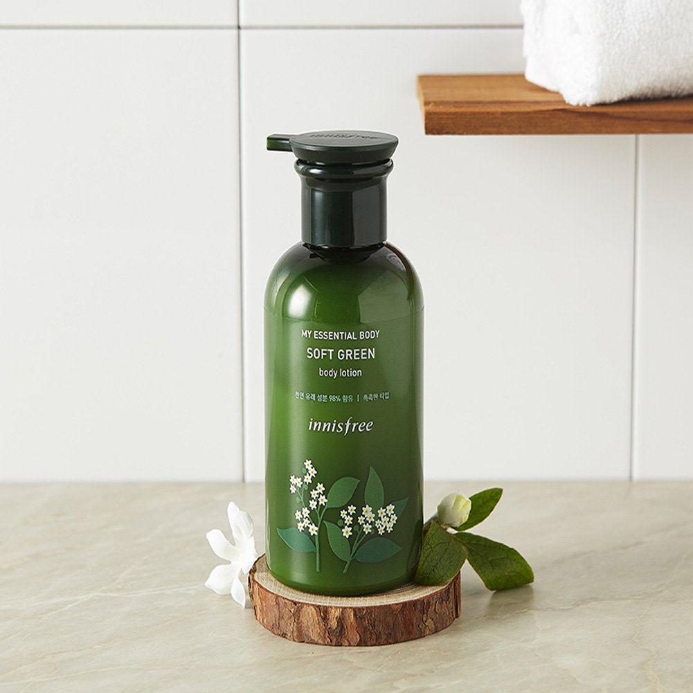 Sữa Tắm Dưỡng Da Innisfree My Essential Body Cleanser Hương SoftGreen