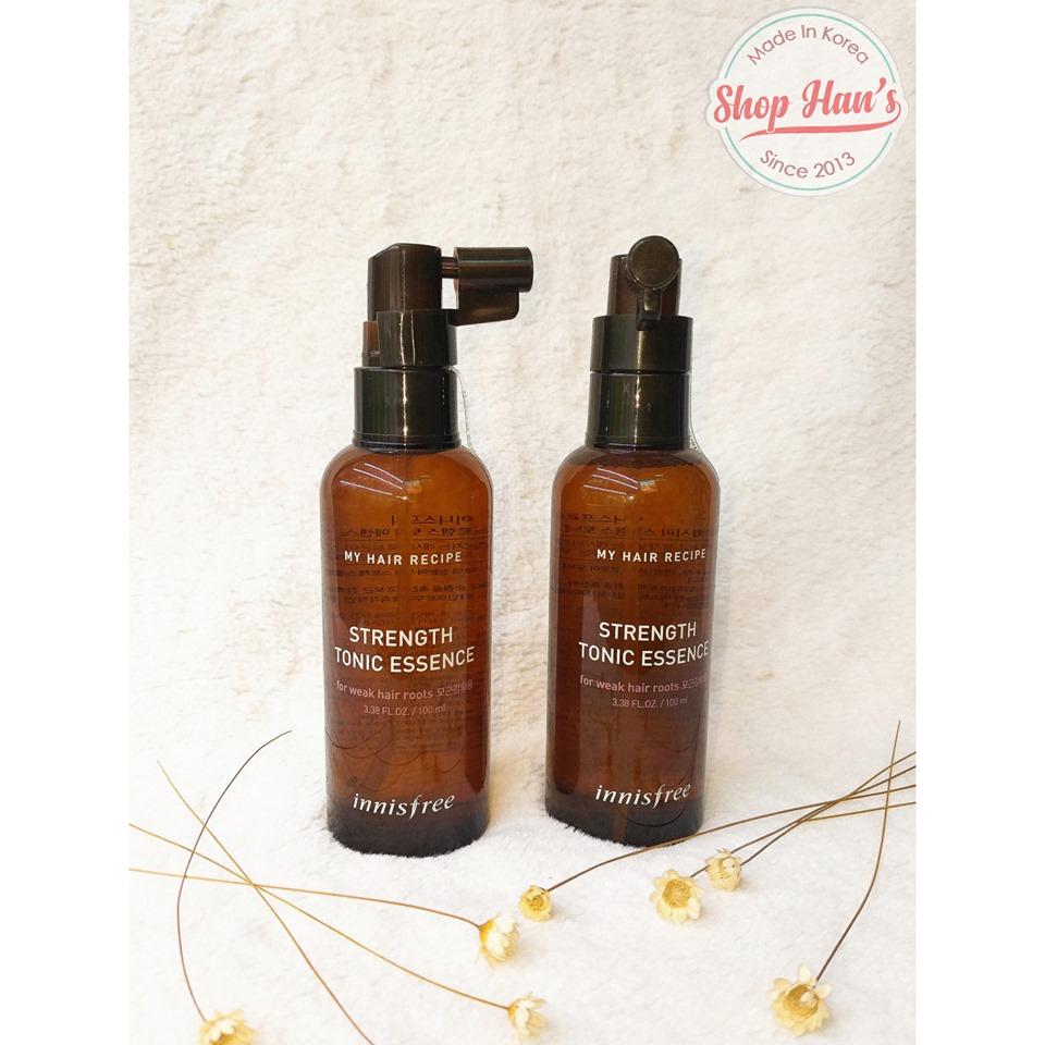 Tinh Chất Dưỡng Tóc Innisfree My Hair Recipe Strength Tonic Essence oppapro Tinh Chất Dưỡng Tóc Innisfree My Hair Recipe Strength Tonic Essence oppapro