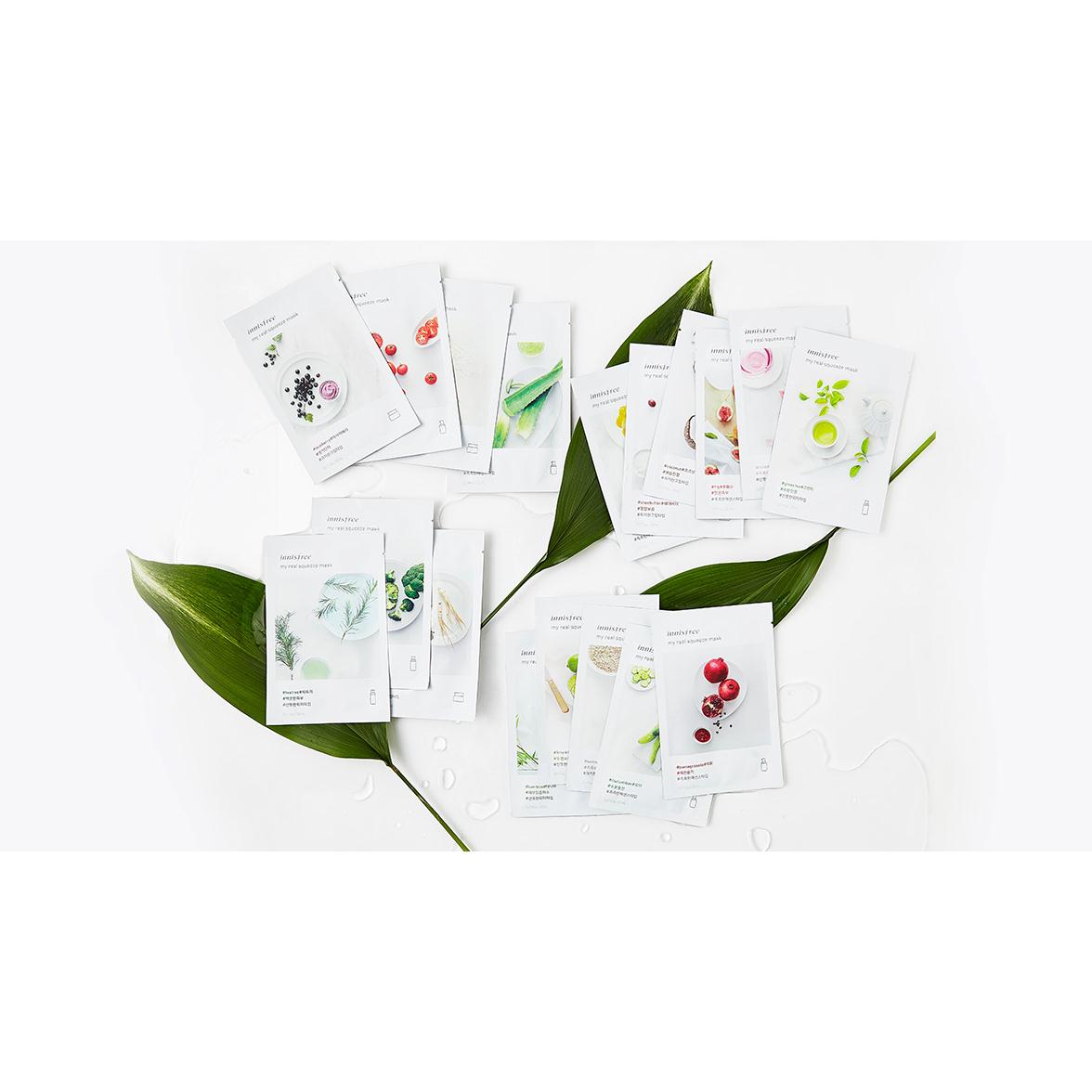 MẶT NẠ GIẤY 2017 INNISFREE MY REAL SQUEEZE MASK