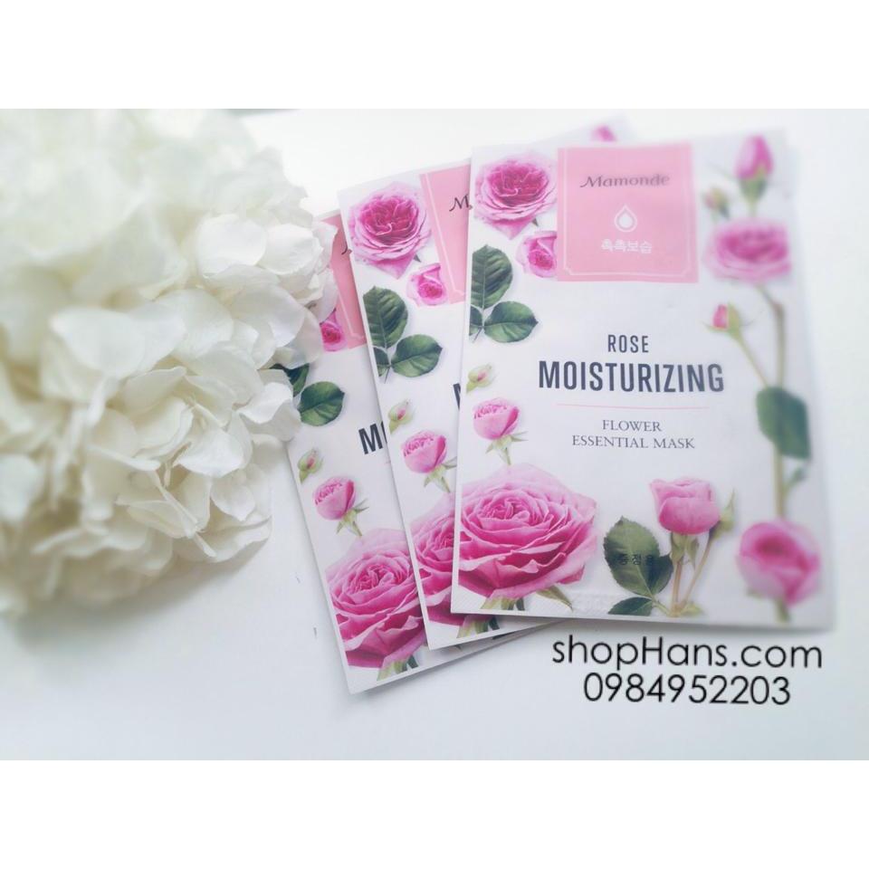 Rose moisturizing mask