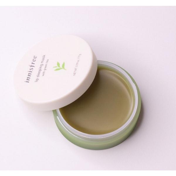 Mặt Nạ Ngủ Môi Innisfree Lip Sleeping Mask With Green Tea