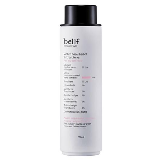 Nước cân bằng da BELIF Witch hazel herbal extract toner 50ml