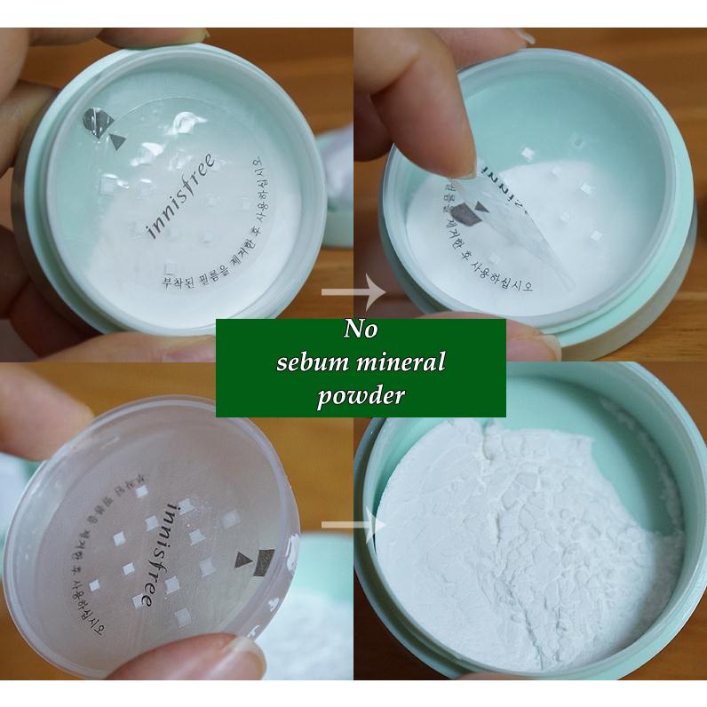 PHẤN PHỦ DẠNG BỘT INNISFREE NO-SEBUM MINERAL POWDER