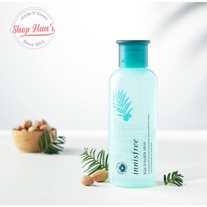 Nước Hoa Hồng Dành Cho Da Mụn  Innisfree Bija Trouble Skin