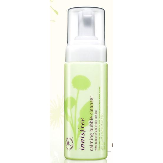 Sữa rửa mặt dạng bọt Innisfree calming buble cleanser 150ml