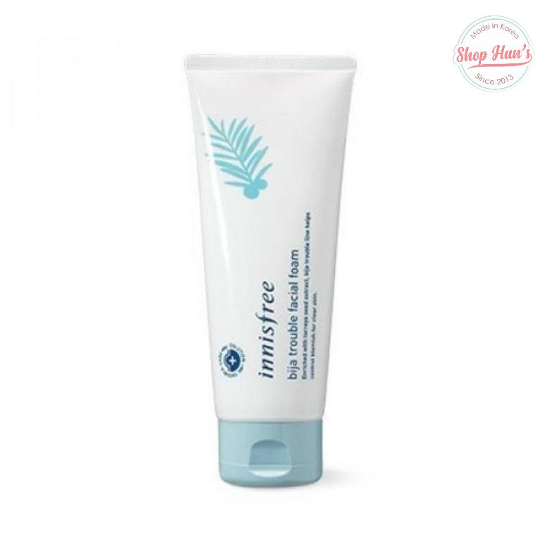 Sữa Rửa Mặt  Innisfree Bija Anti Trouble Facial Foam