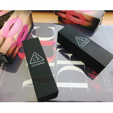 3CE MATTE LIP COLOR (VỎ ĐEN)